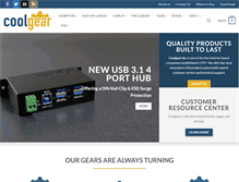 Tablet Screenshot of coolgear.com